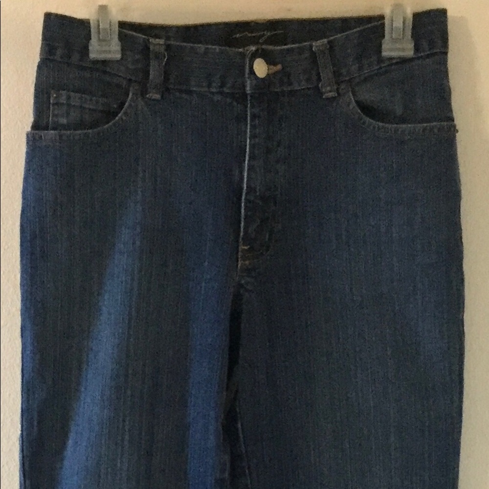 High Rise Straight Leg Blue Jeans by New York & Co
